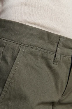 Bermuda chino basic in cotone verde Kids