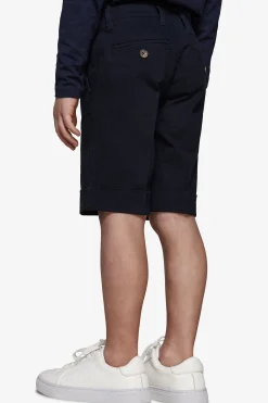 Bermuda chino basic in cotone blu Kids
