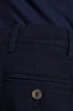 Bermuda chino basic in cotone blu Kids