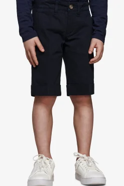 Bermuda chino basic in cotone blu Kids