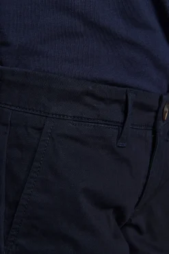 Bermuda chino basic in cotone blu Kids