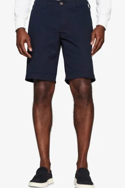 Bermuda chino basic in cotone blu