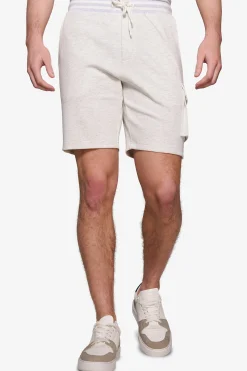 Bermuda in felpa DNJ grigio melange