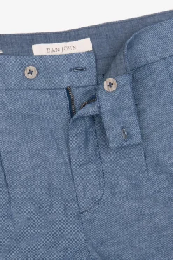 Bermuda melange misto lino denim