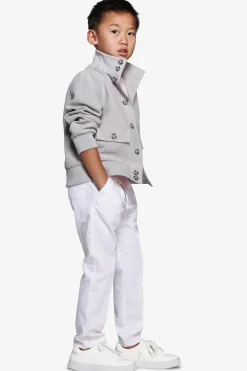 Bomber tela stretch grigio Kids