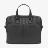 Borsa 24h in saffiano nera