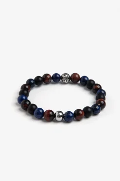 Bracciale perle medie multicolor