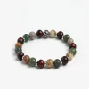 Bracciale perle medie salvia