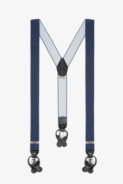 Bretelle micropois blu