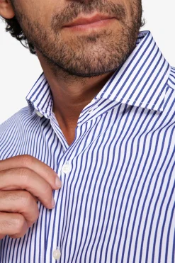 Camicia a righe royal slim