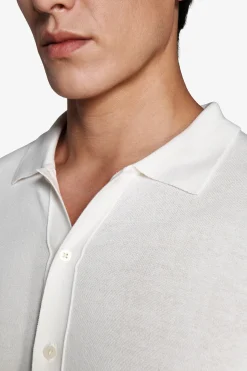 Camicia in maglia bianca