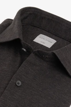 Camicia jersey melange moro