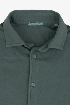 Camicia jersey verde