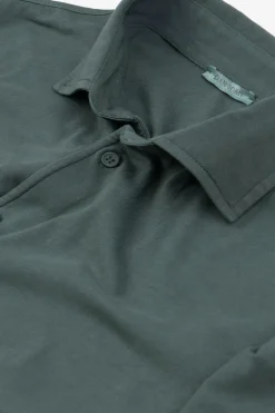 Camicia jersey verde