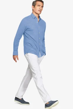 Camicia misto lino relaxed avion