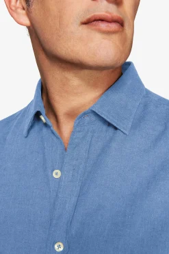 Camicia misto lino relaxed avion