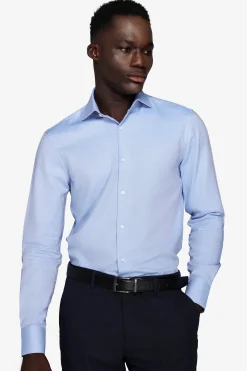 Camicia oxford azzurra slim