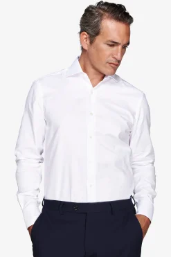 Camicia oxford bianca slim