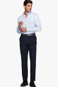 Camicia oxford button down azzurra