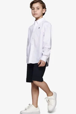 Camicia oxford button down bianca Kids