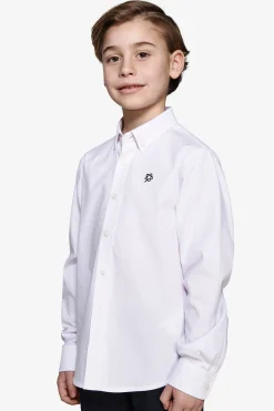 Camicia oxford button down bianca Kids