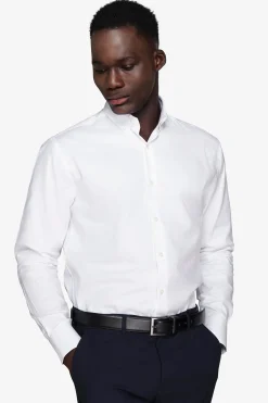 Camicia oxford button down bianca