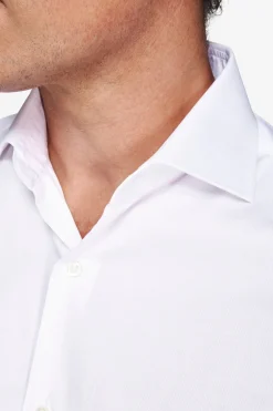 Camicia piquet bianca