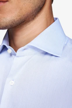 Camicia piquet celeste