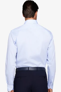 Camicia piquet celeste