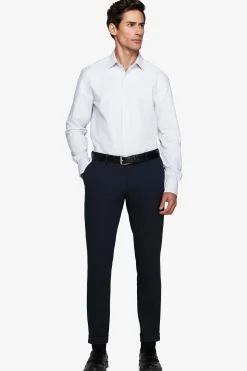 Camicia riga sottile strutturata