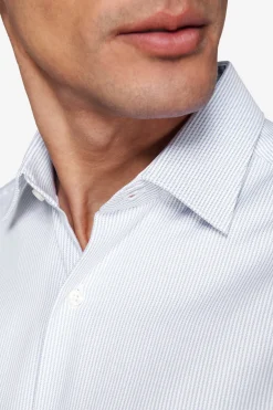 Camicia riga sottile strutturata