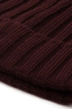 Cappello beanie costa inglese bordeaux