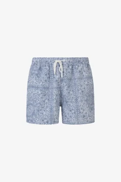 Costume da bagno stampa cashmere denim