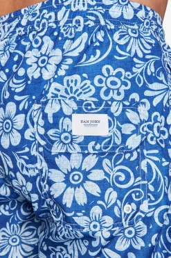 Costume da bagno stampa fiori avion