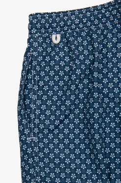 Costume da bagno stampa fiori avion