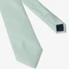 Cravatta jacquard fantasia geometrica verde