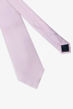 Cravatta twill rosa