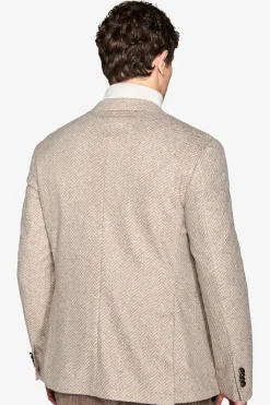 Giacca jersey spigata corda