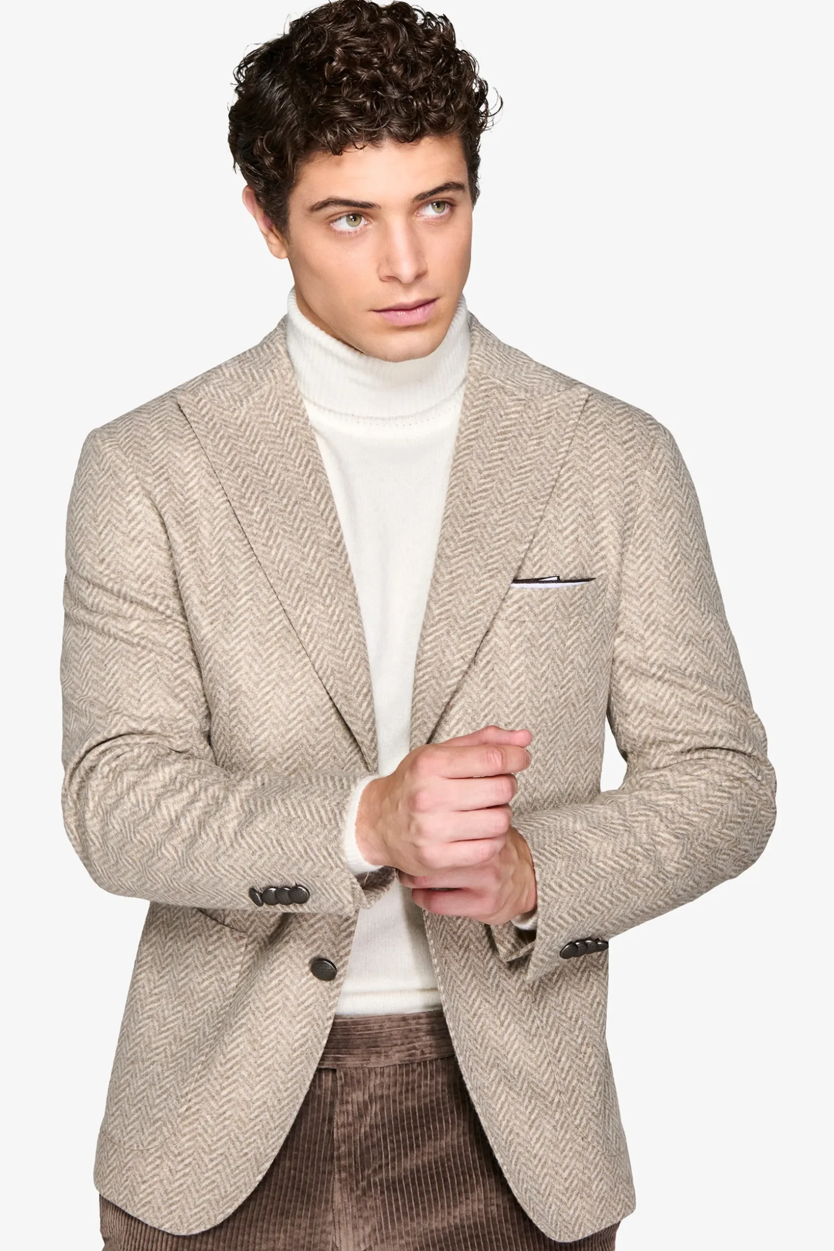 Giacca jersey spigata corda