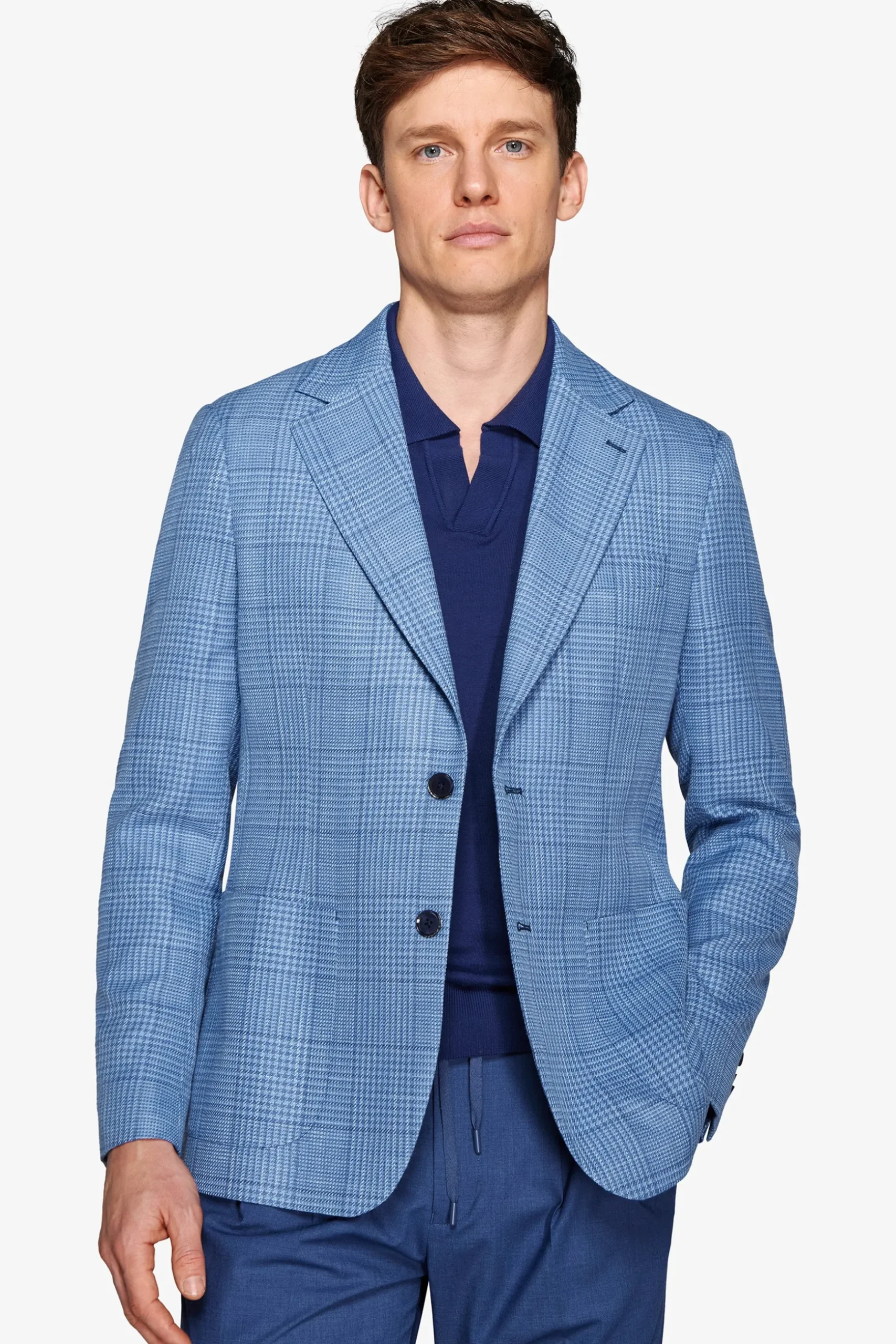 Giacca overcheck royal