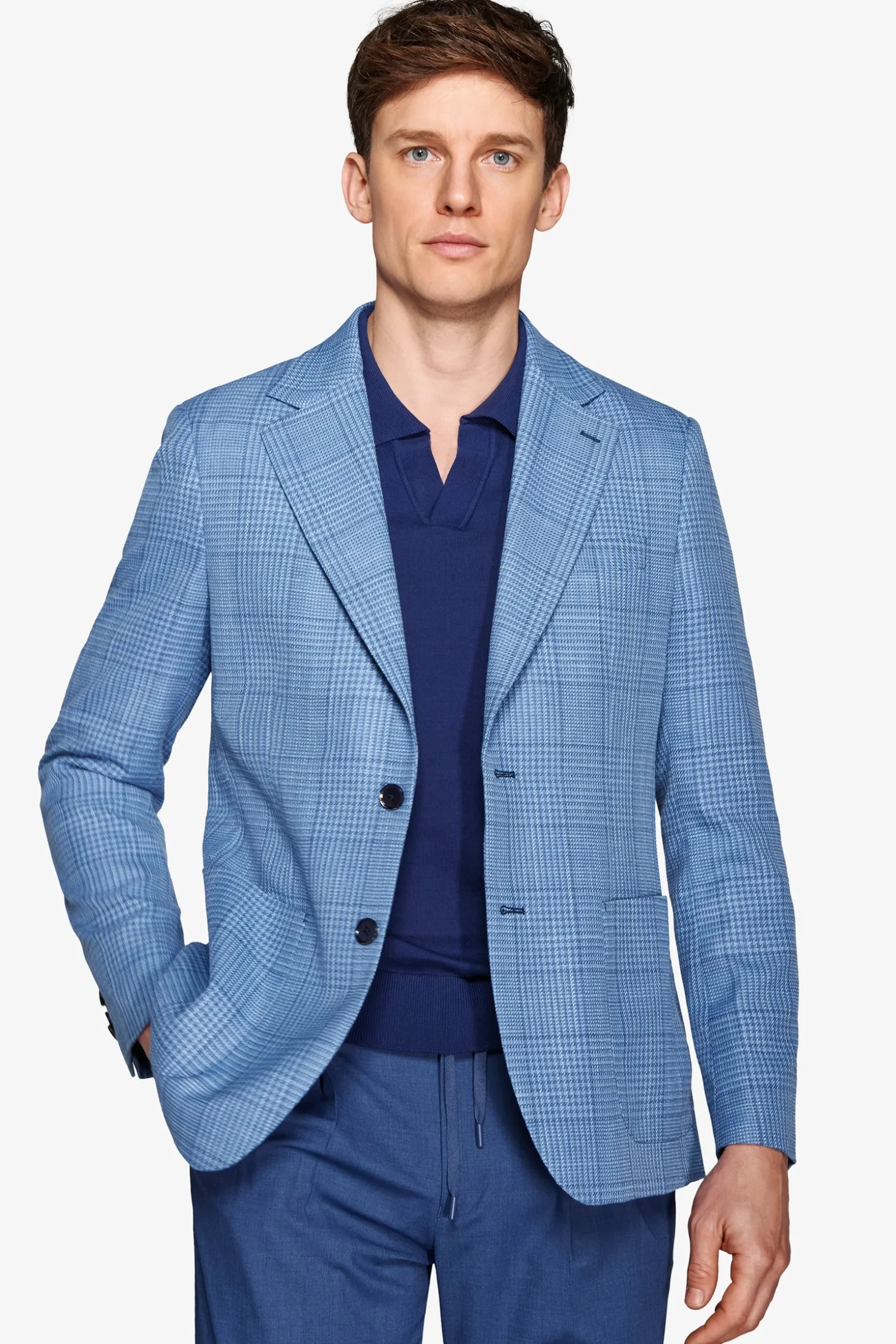 Giacca overcheck royal