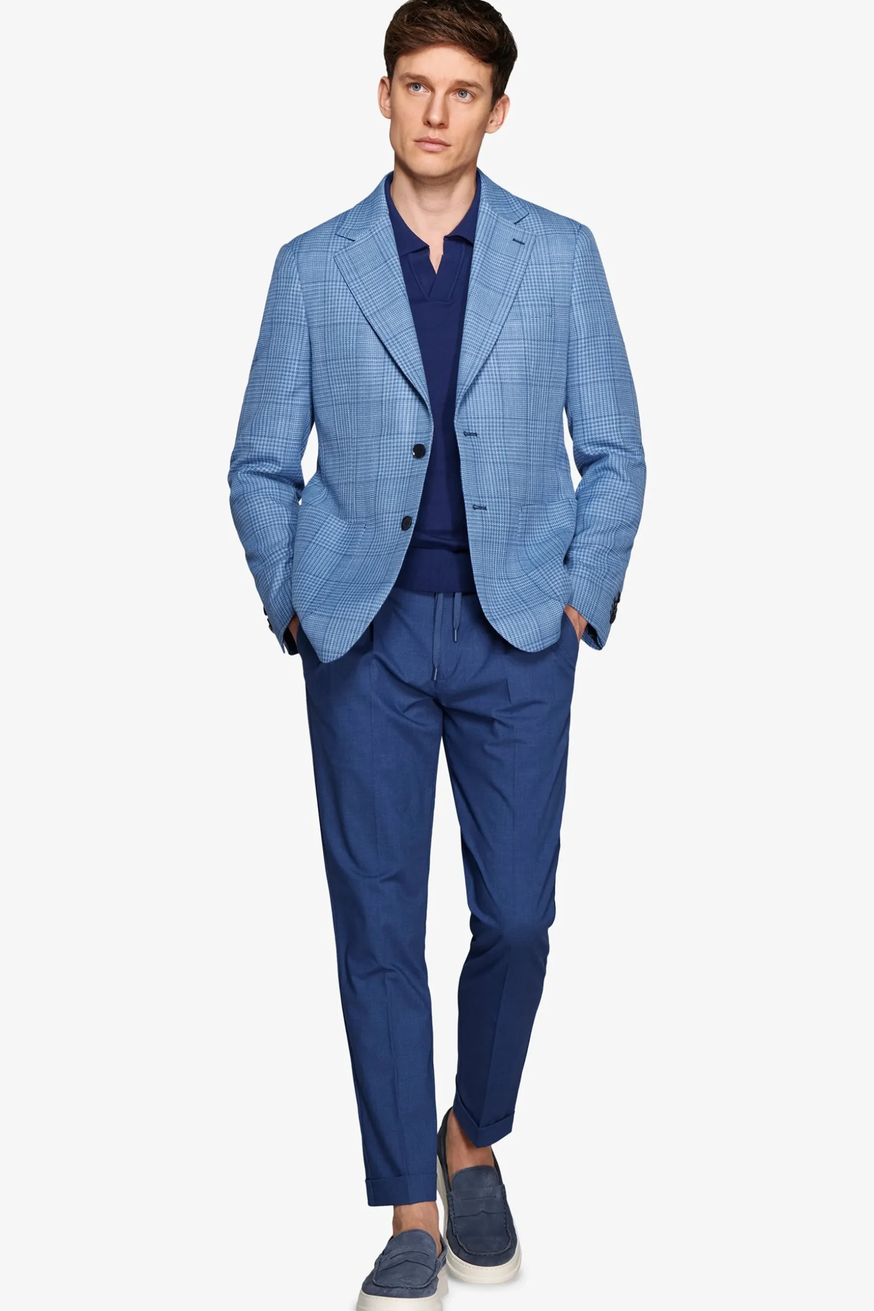 Giacca overcheck royal
