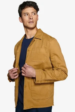 Giacca worker stretch cammello