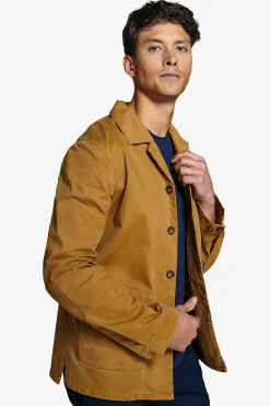 Giacca worker stretch cammello