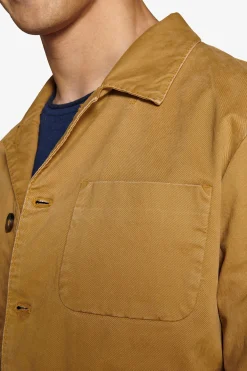 Giacca worker stretch cammello
