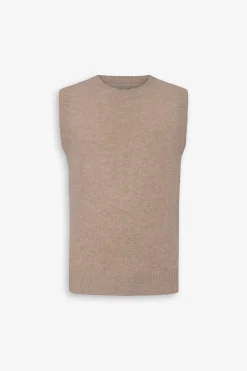 Gilet in maglia corda