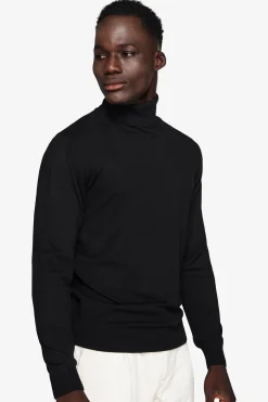 Maglia dolcevita basic nera