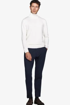 Maglia dolcevita basic panna