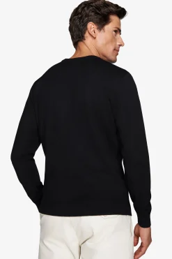 Maglia girocollo basic nero