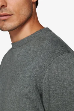Maglia girocollo basic verde